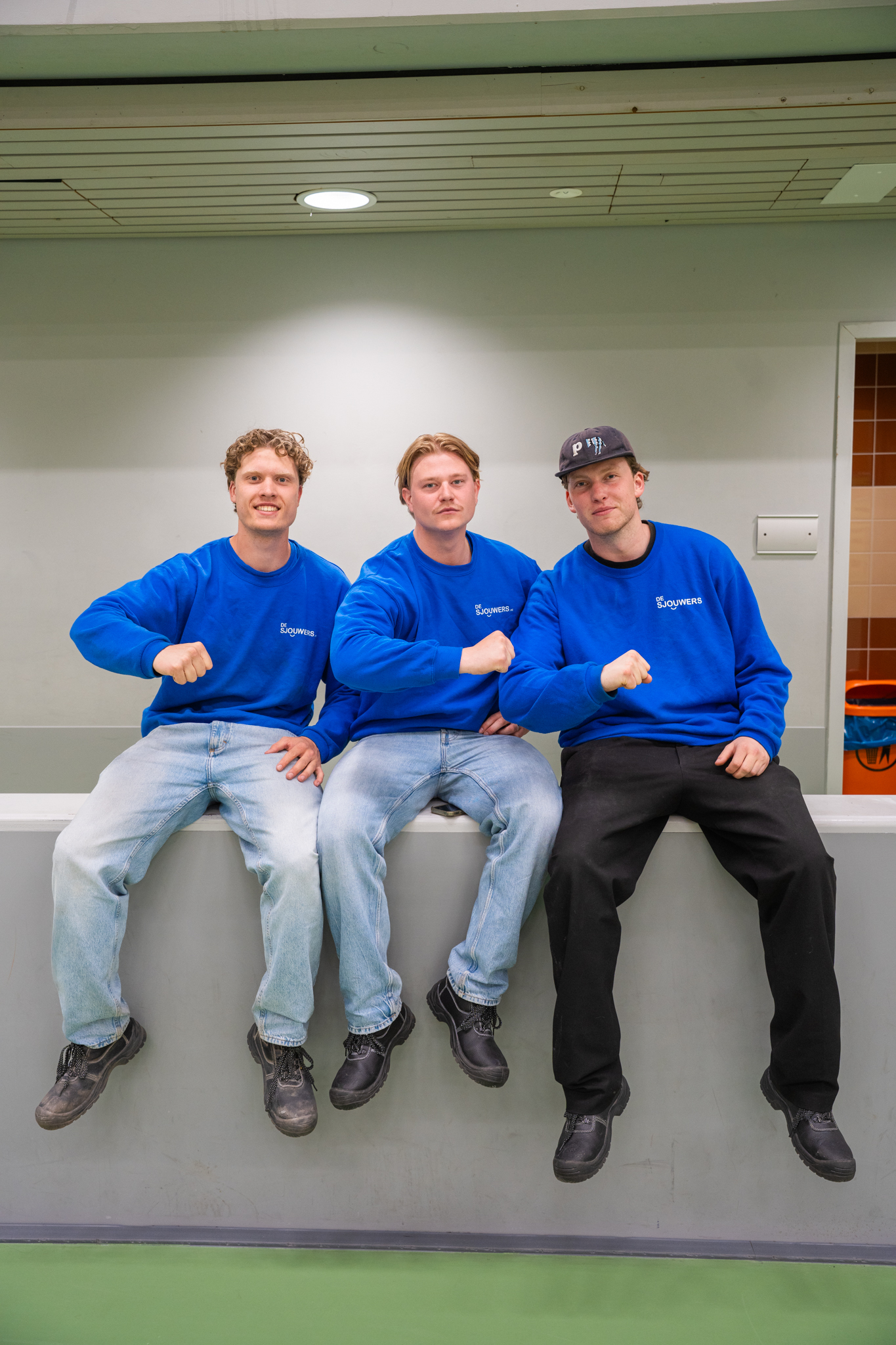 Sjouwers werken bij examenzalen in Utrecht